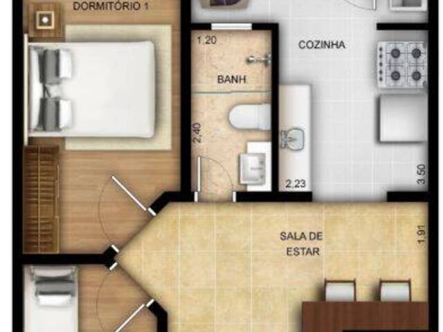 #1316 - Apartamento para Venda em Cotia - SP - 3